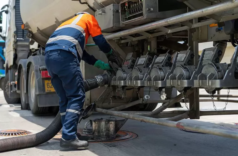 Flotte de véhicules pour livraison de fioul, carburant et GNR, La vallée de l'Arve, Vougy Transports