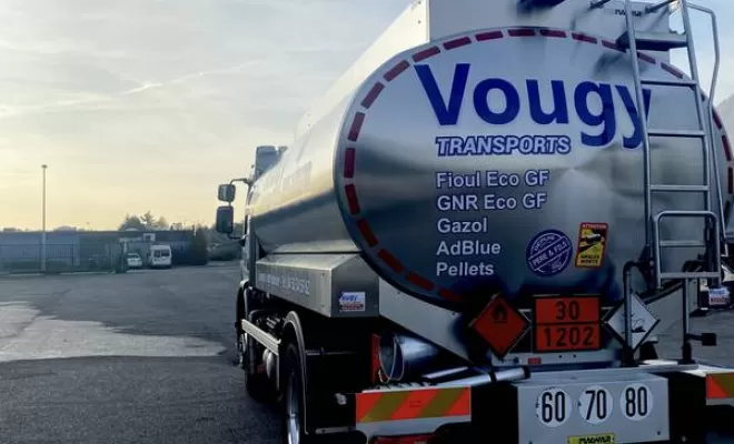 Véhicules de transports de carburants, La vallée de l'Arve Vougy Transports