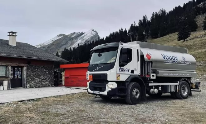 Véhicules de transports de carburants, La vallée de l'Arve Vougy Transports