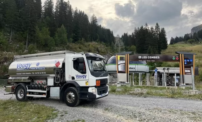 Véhicules de transports de carburants, La vallée de l'Arve Vougy Transports