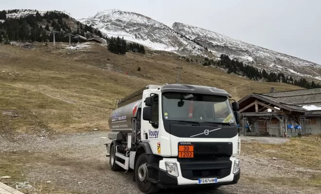 Véhicules de transports de carburants, La vallée de l'Arve Vougy Transports